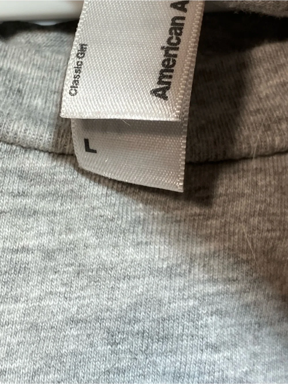 Gray Graphic Tee with Burnt Orange Billboard Print